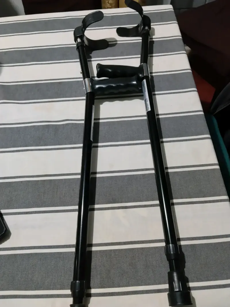 Bastones de codera ajustables negros - 2