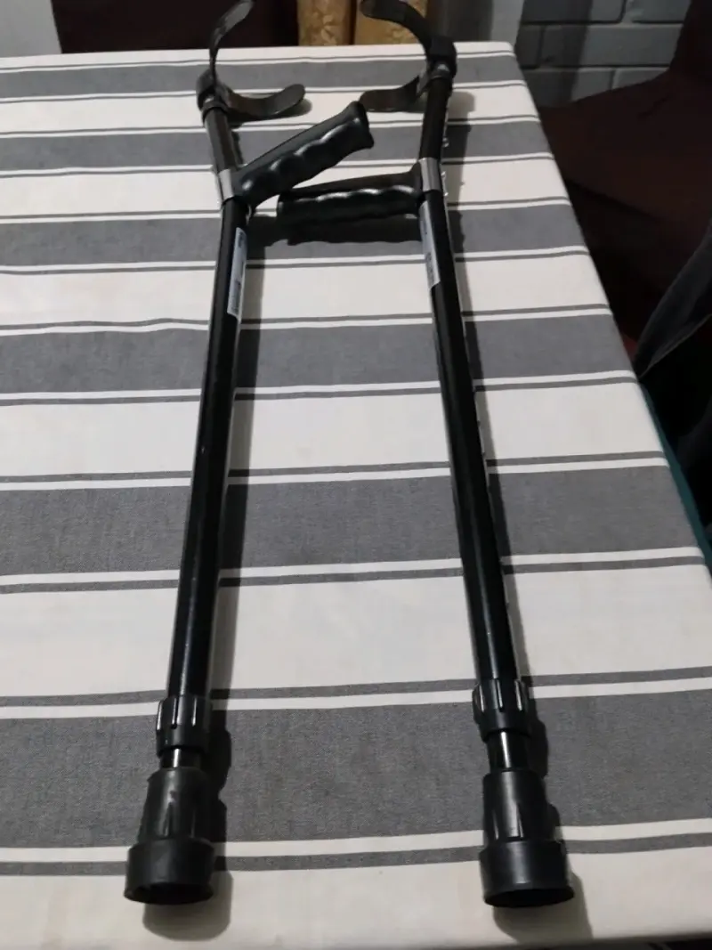 Bastones de codera ajustables negros - 3