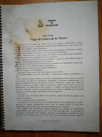 Libro 'Viaje al Centro de la Tierra' de Julio Verne - miniatura 3