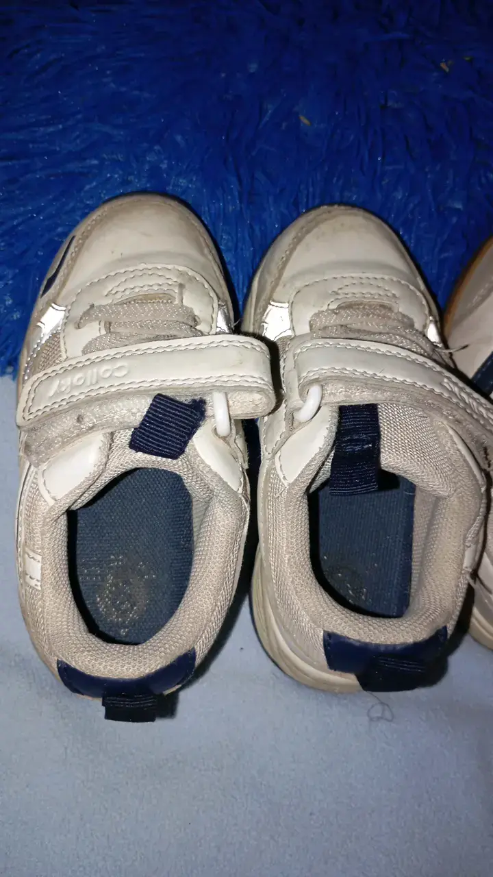 Zapatillas deportivas para niños Colloky blancas - 1