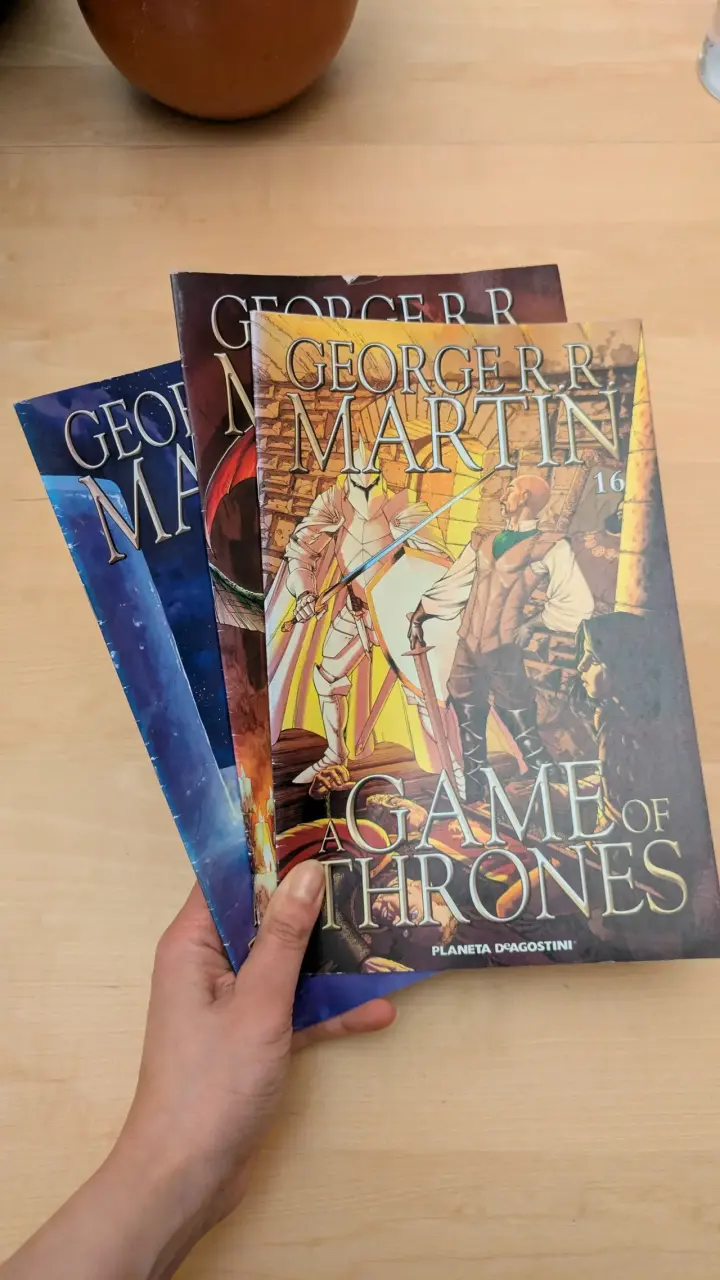 3 tomos del cómic Juego de Tronos - 5