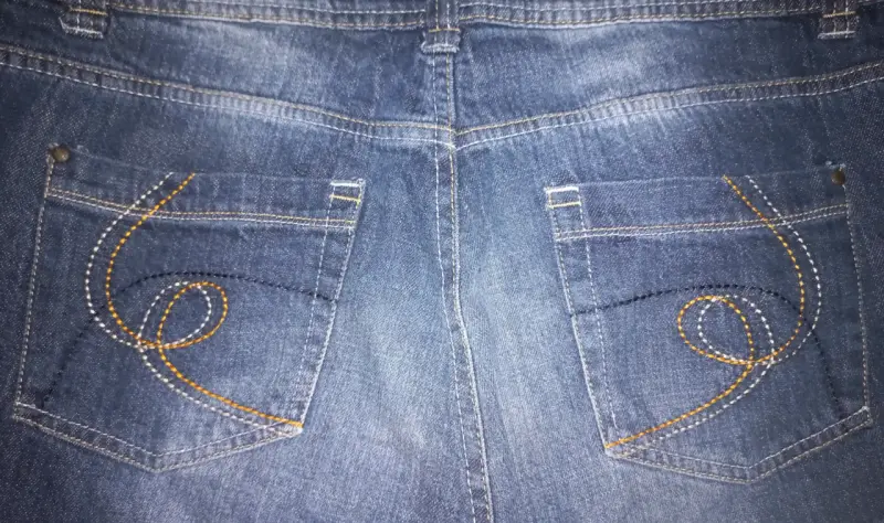 Jeans de mujer azul flare - 2