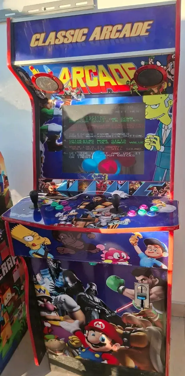 Máquina Arcade Clásica con Juegos Retro - 1