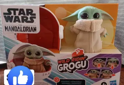 Figura animatrónica Grogu Star Wars con vehículo - miniatura 3
