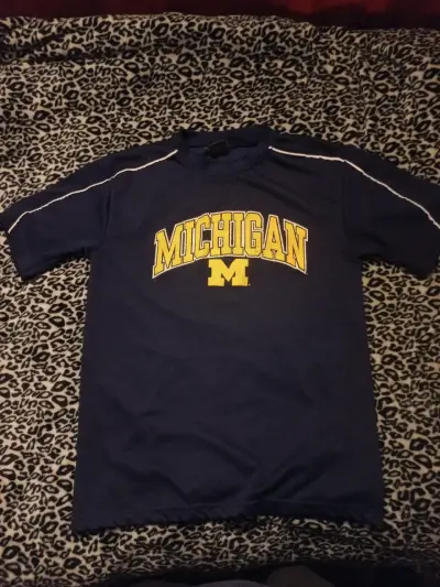 Polera deportiva azul Michigan - miniatura 2