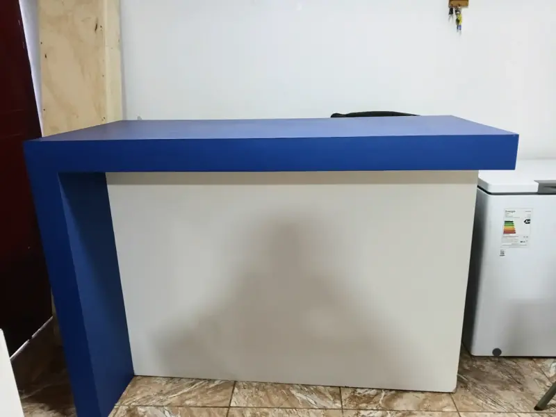 Mostrador de recepción y jardin para negocio 3ud - 3
