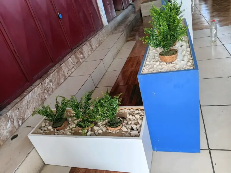 Mostrador de recepción y jardin para negocio 3ud - 4