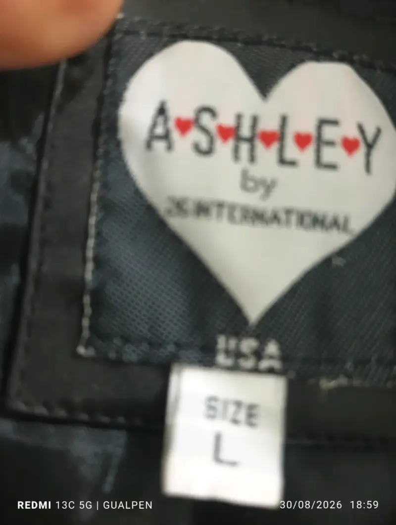 Chaqueta negra Ashley talla L - 2