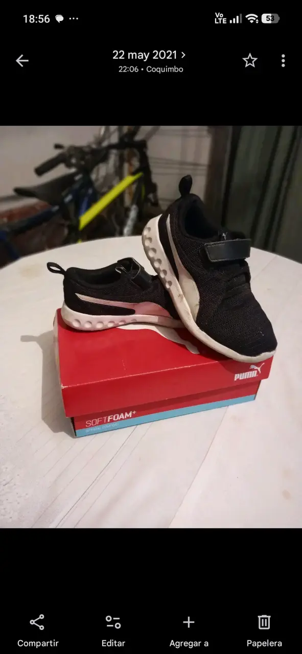 Zapatillas deportivas negras Puma SoftFoam - 2