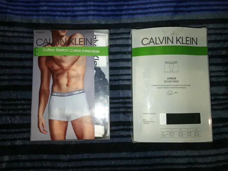 Pack de 3 bóxers Calvin Klein algodón stretch - 2
