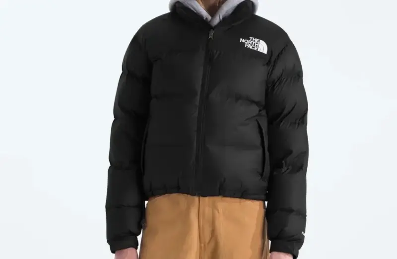 Chaqueta de plumas negra The North Face - 2