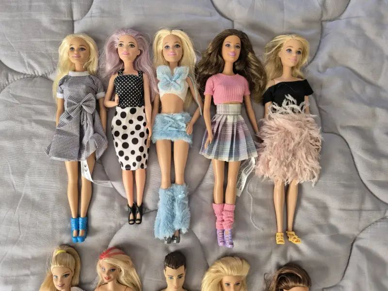 Lote de 10 muñeca Barbies - 3