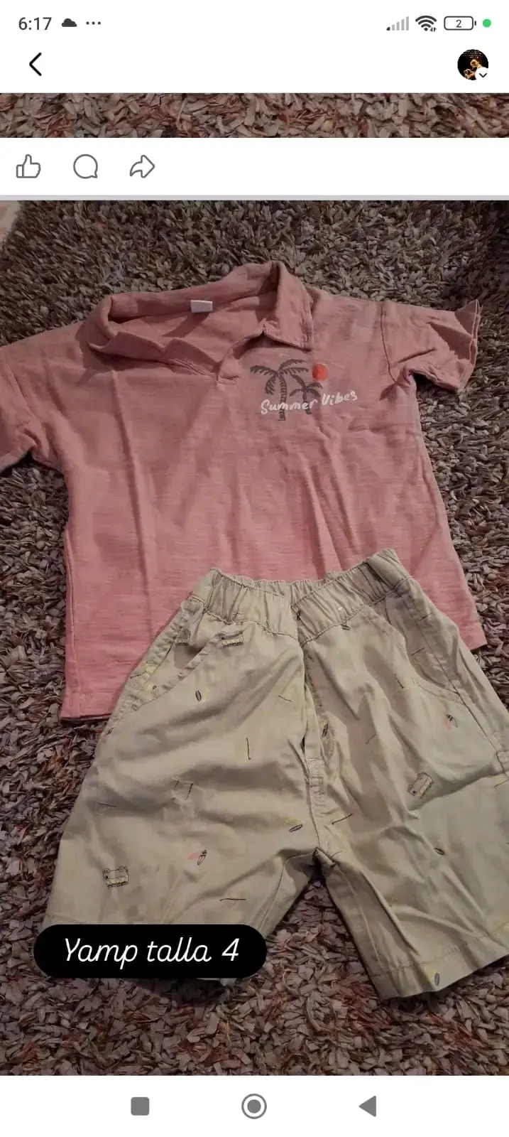 Conjunto de ropa infantil talla 2-3 años - 3