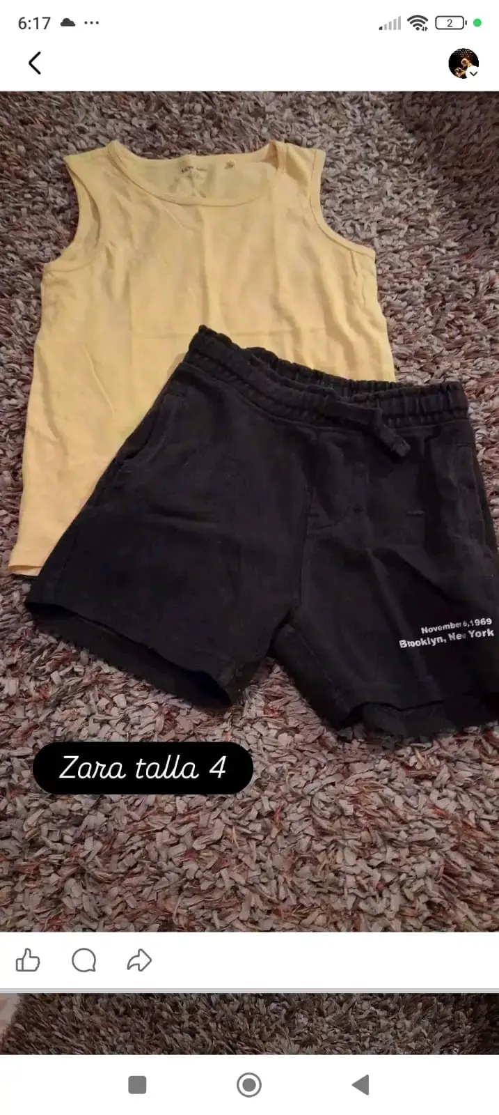 Conjunto de ropa infantil talla 2-3 años - 5