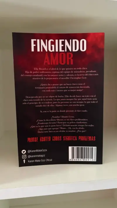 Libro Fingiendo Amor de Karen Mata Gzz - miniatura 3