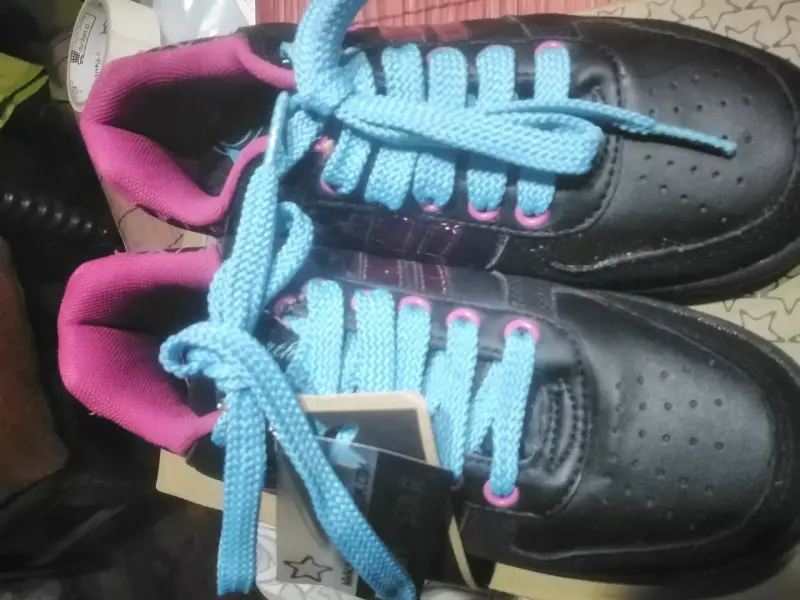 Zapatillas deportivas North Star negras y rosadas - 3