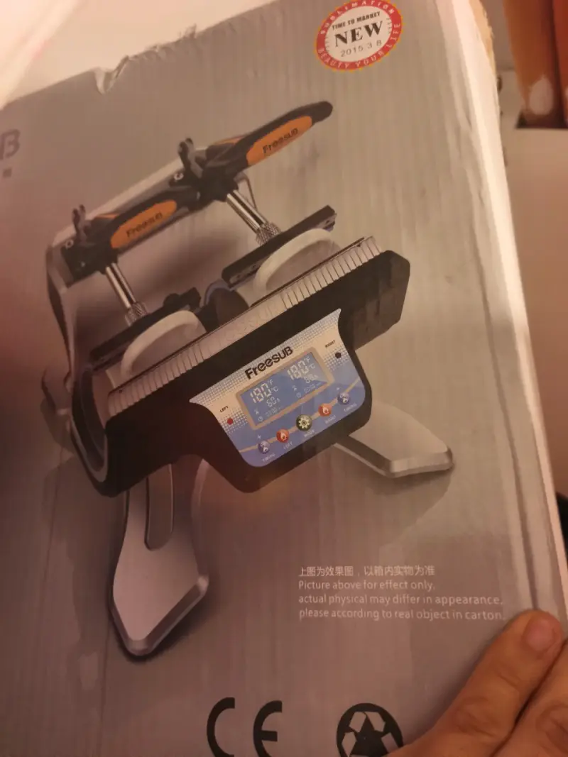 Prensa de Calor Freesub ST-210 para Tazas - 1