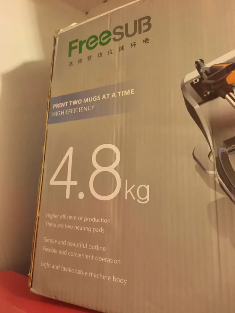 Prensa de Calor Freesub ST-210 para Tazas - 4
