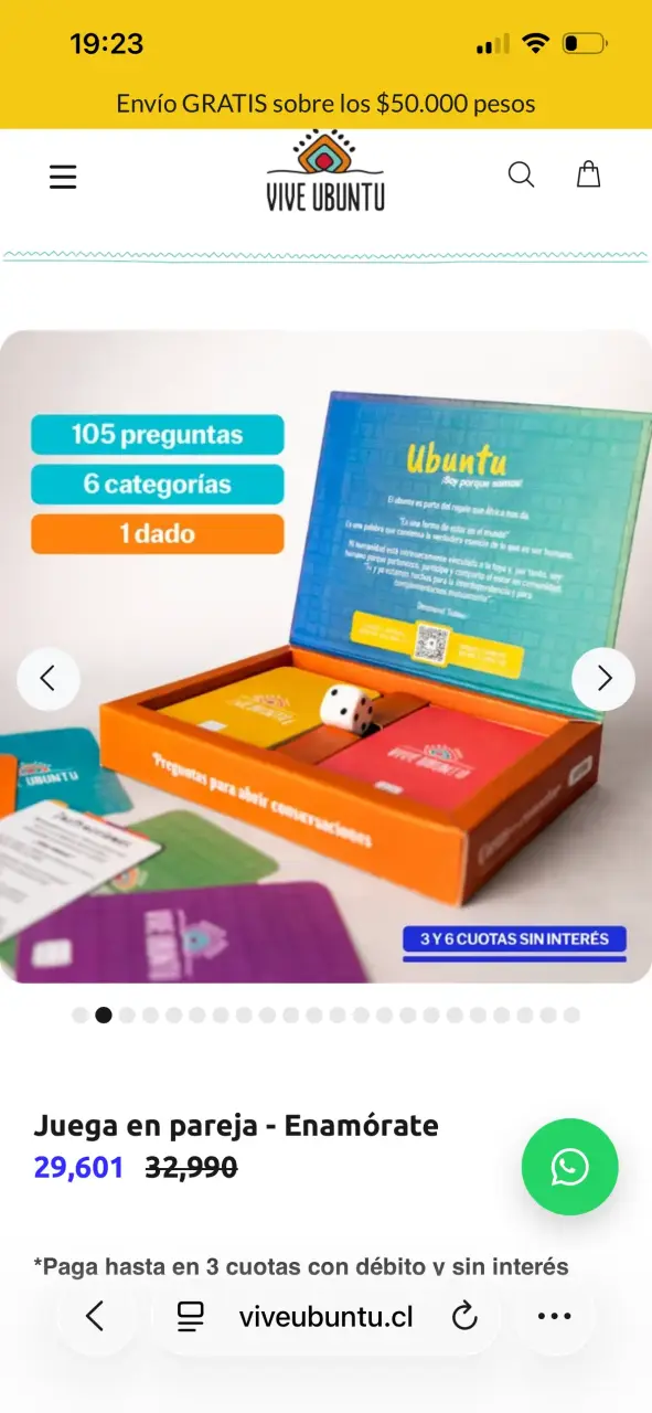 Cartas para Conectar – Parejas - Ubuntu - 4