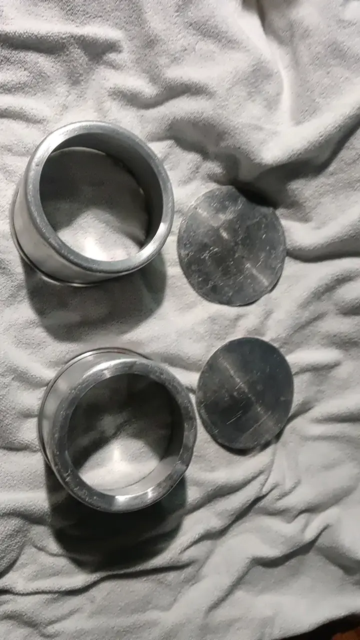 Set de moldes circulares de acero inoxidable - 2