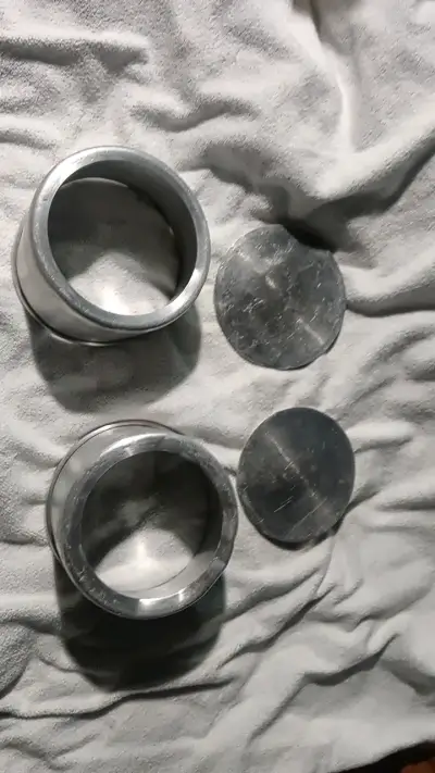 Set de moldes circulares de acero inoxidable - miniatura 2