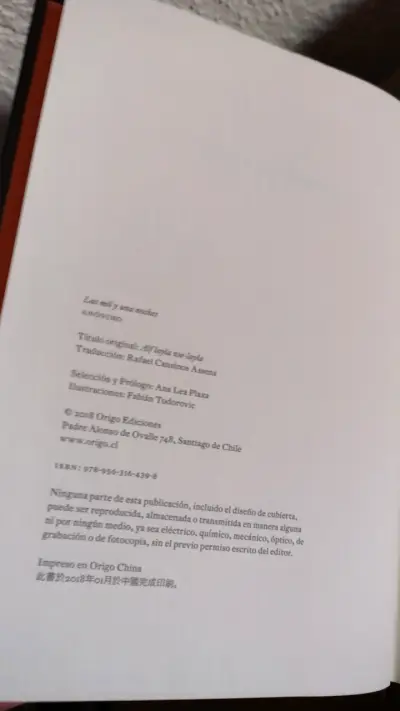Libro Las Mil y Una Noches Edición Origo - miniatura 4