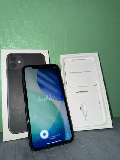 iPhone 11 Negro 64GB en Perfecto Estado - miniatura 1