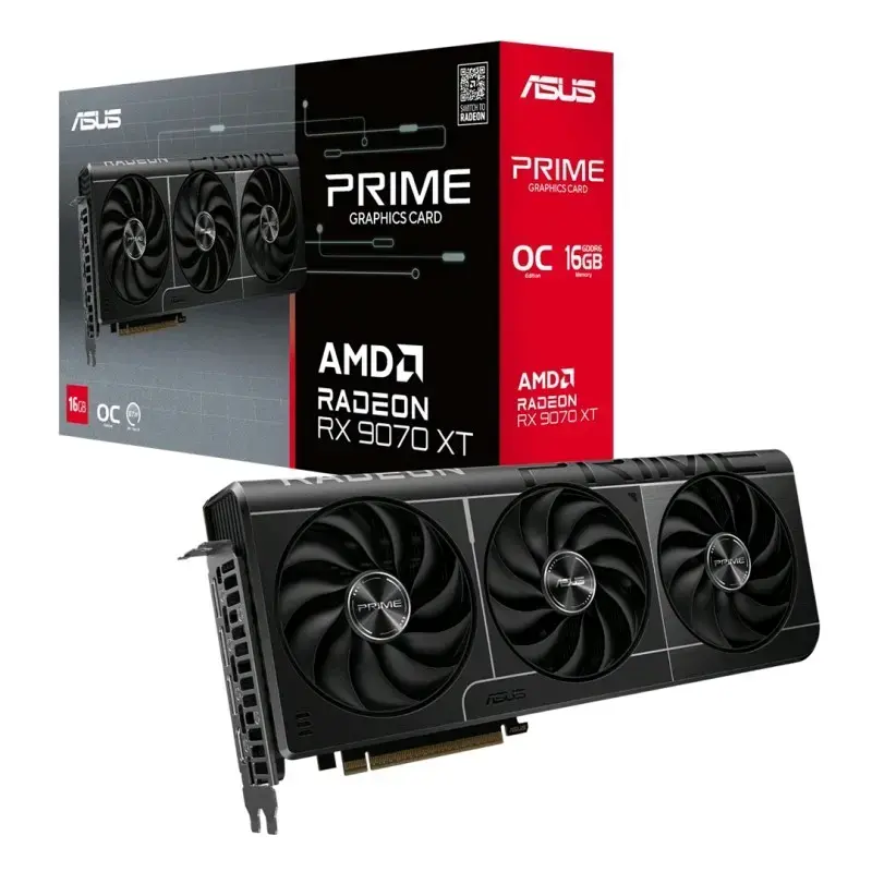 Tarjeta Gráfica ASUS Radeon RX 9070 XT 16GB