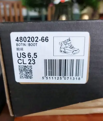 Botines impermeables para niños color beige - miniatura 4