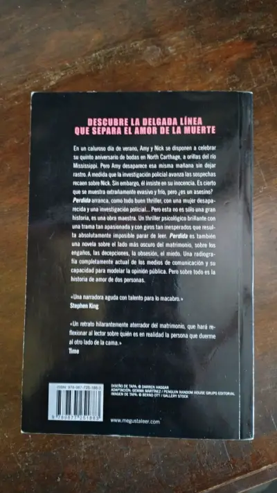 Libro Perdida (Gone Girl) de Gillian Flynn - miniatura 2