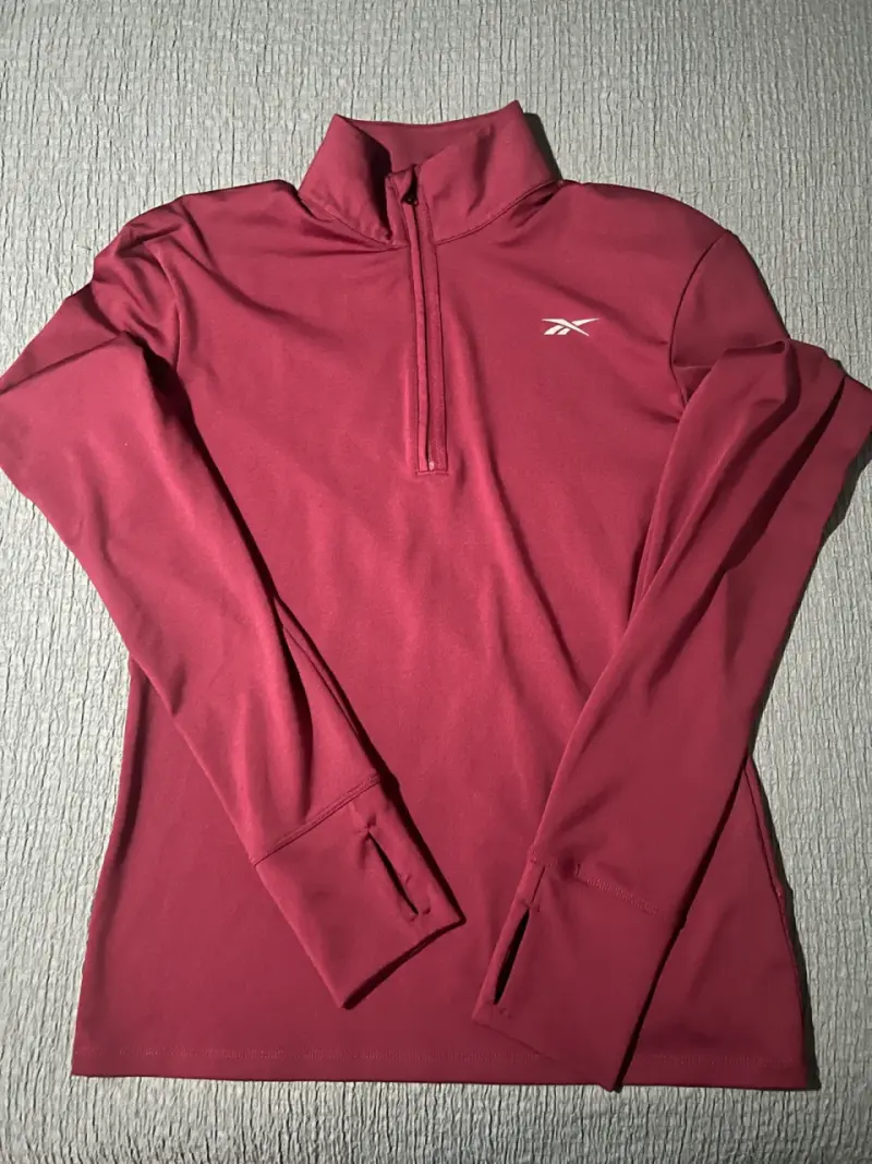 Polera deportiva Reebok Speedwick burdeo - 1