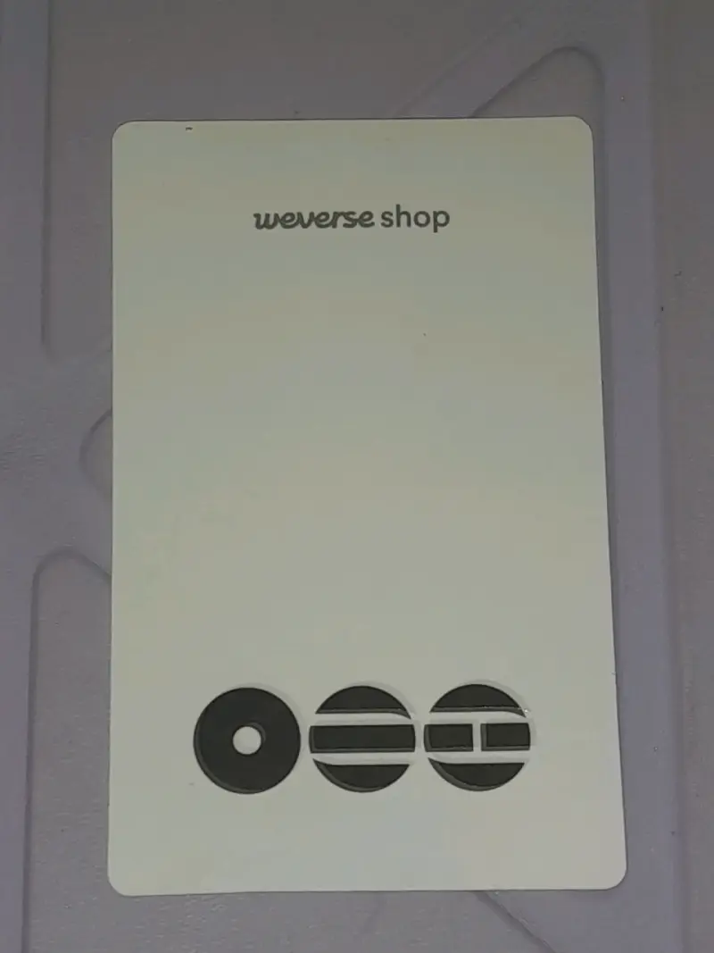BTSPhotocard, llavero film colección Weverse Shop - 4