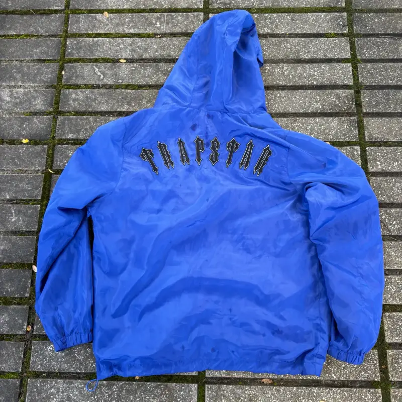 Cortavientos trapstar azul hombre talla S - 4
