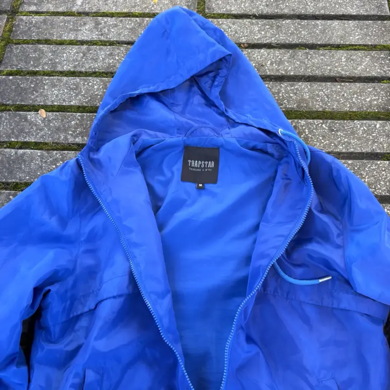 Cortavientos trapstar azul hombre talla S - 6