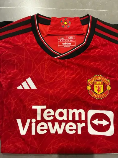 Camiseta Manchester United 2023 Adidas. Roja - miniatura 5
