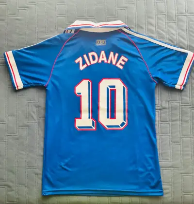 Camiseta Francia Mundial 98 Zidane Adidas - miniatura 2