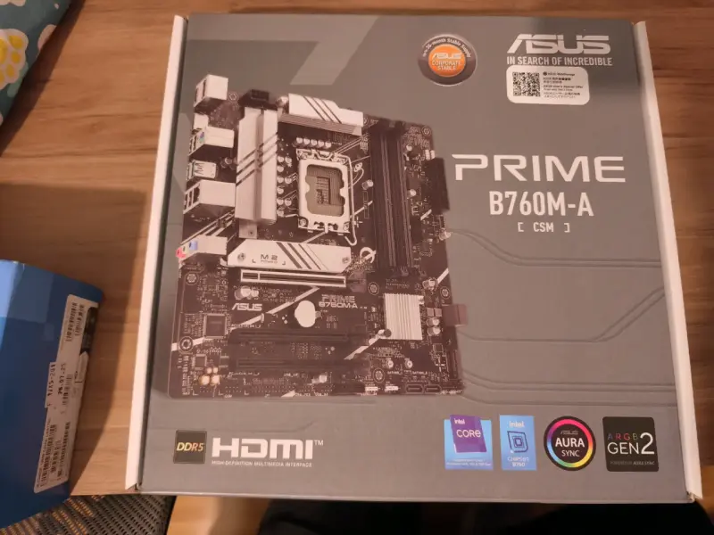 Kit Intel i5 12400F con placa ASUS b760M-A - 3