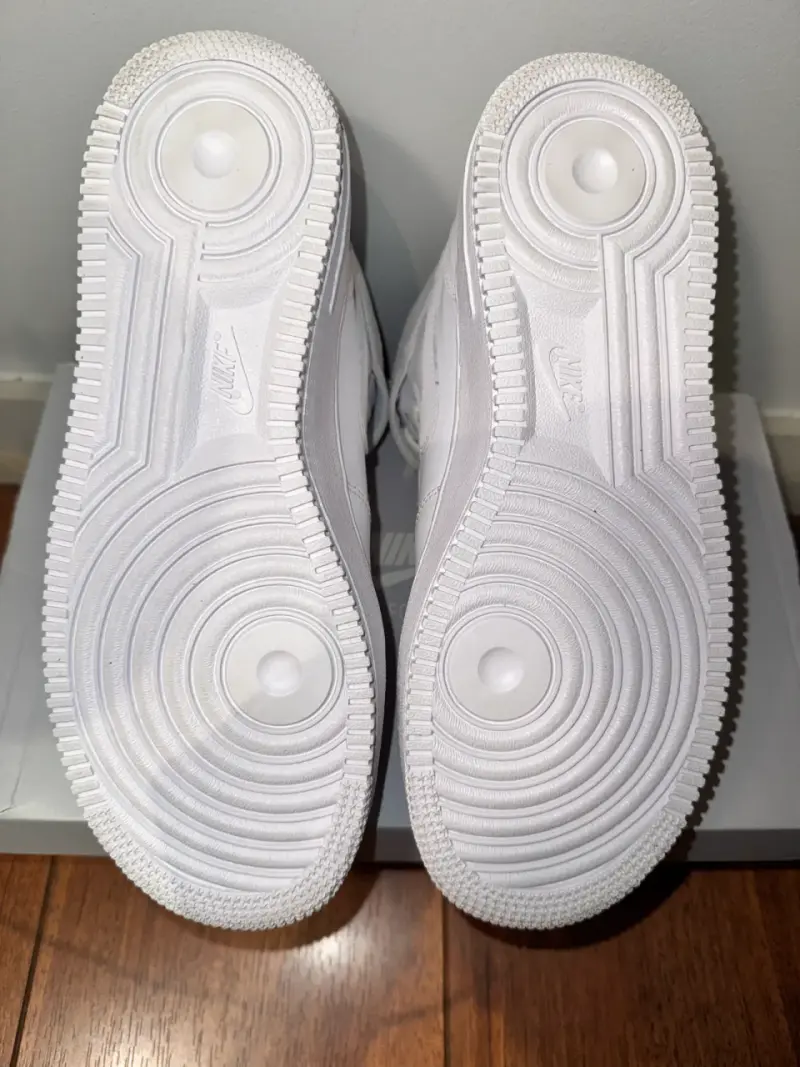 Zapatillas Nike Air Force 1 Mid Blancas - 4