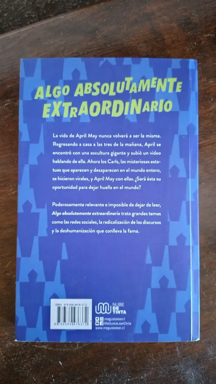 Libro Algo Absolutamente Extraordinario d Hank Gre - 2