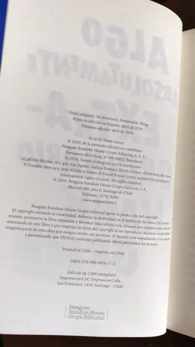 Libro Algo Absolutamente Extraordinario d Hank Gre - miniatura 3