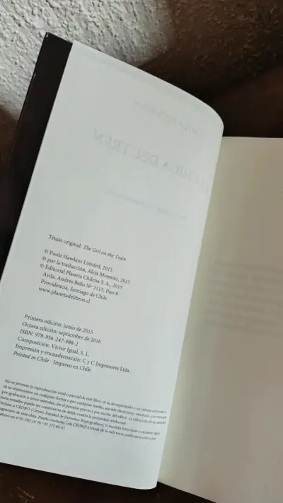Libro La Chica del Tren de Paula Hawkins - miniatura 4