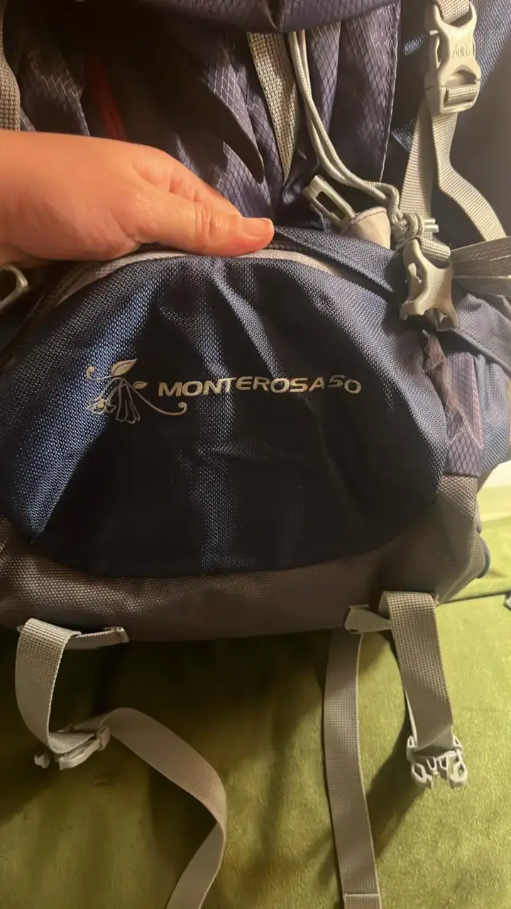 Mochila  azul MONTEROSA 50 Ltros DOITE - 2