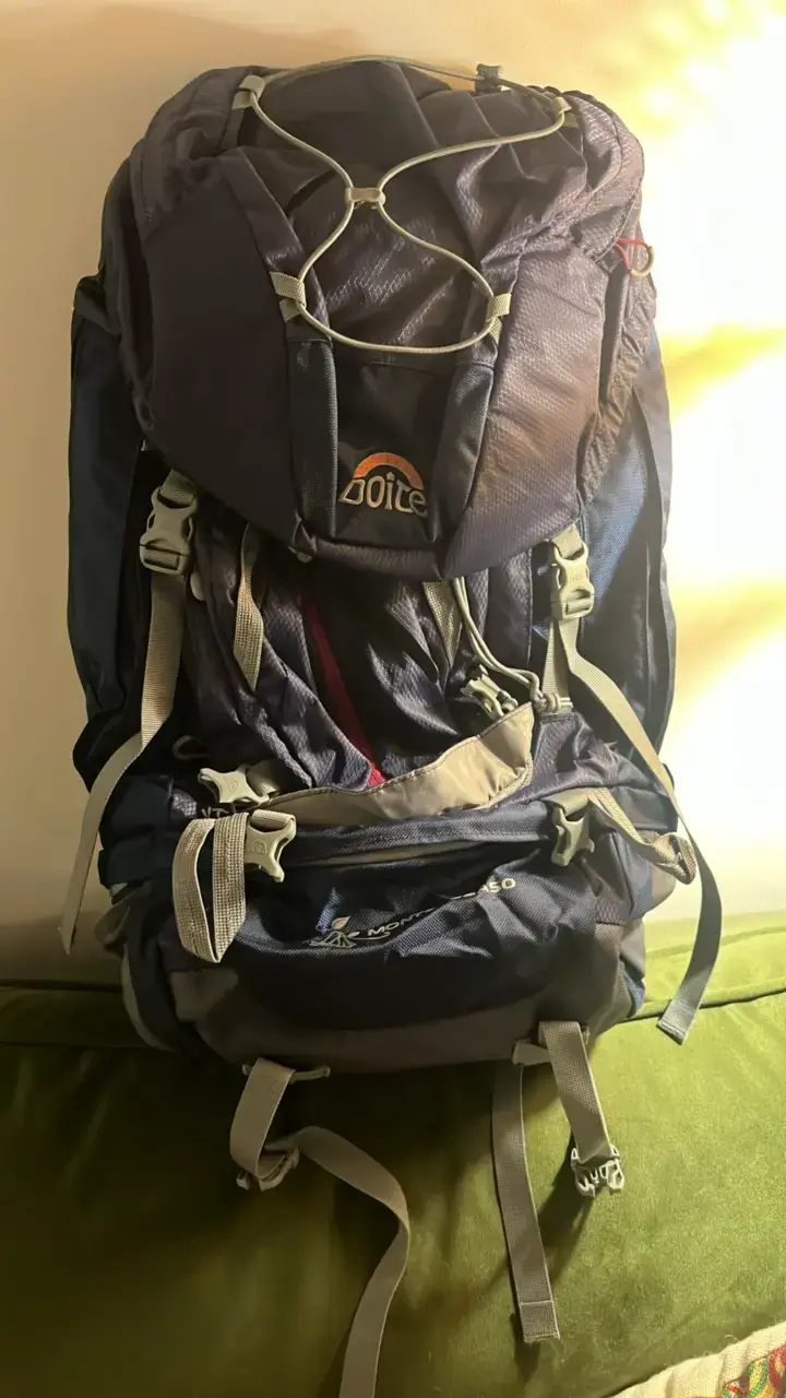 Mochila  azul MONTEROSA 50 Ltros DOITE - 3