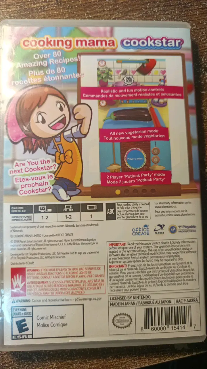 Nintendo Switch Cooking Mama Cookstar - 2