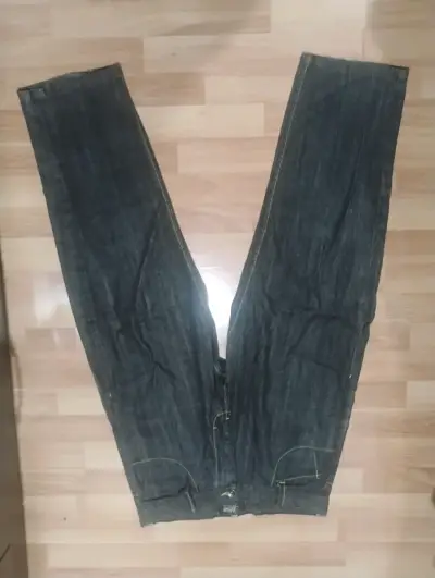 Jeans baggy negros Mecca - miniatura 1