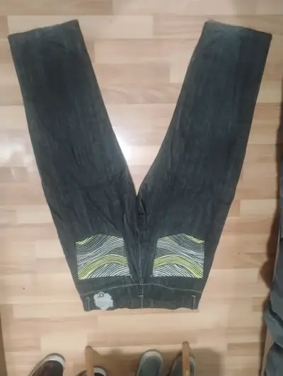 Jeans baggy negros Mecca - miniatura 2