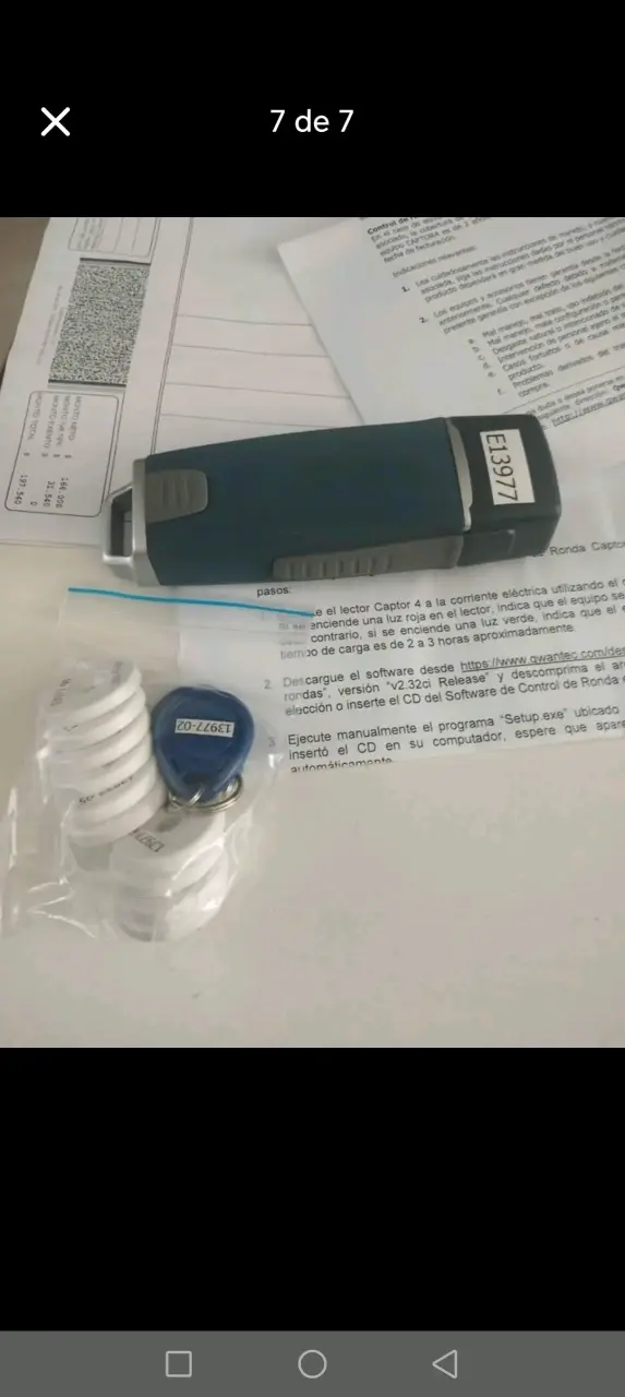 Lector de Control de Ronda con Accesorios - 1