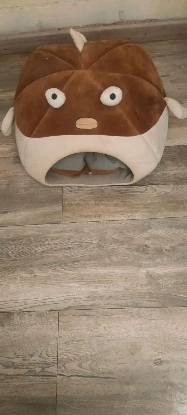 Cama para mascotas con diseño de pez - 1