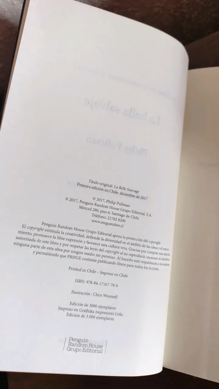 Libro 'La Bella Salvaje' de Philip Pullman - 3