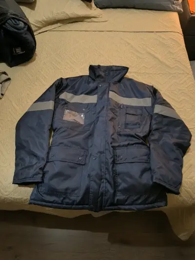 Chaqueta de Trabajo Reflectante Azul Bufalo - miniatura 1